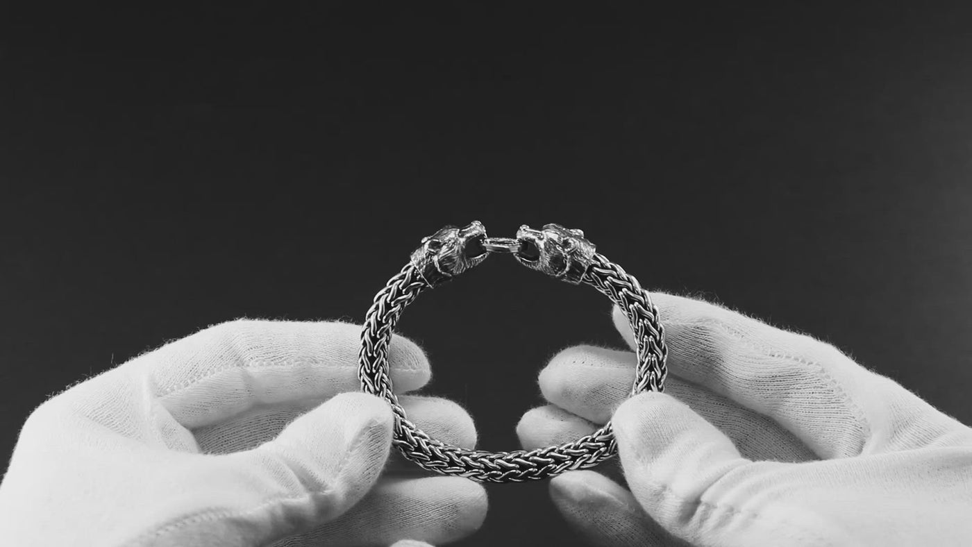 Heavy Bear Silver bracelet
