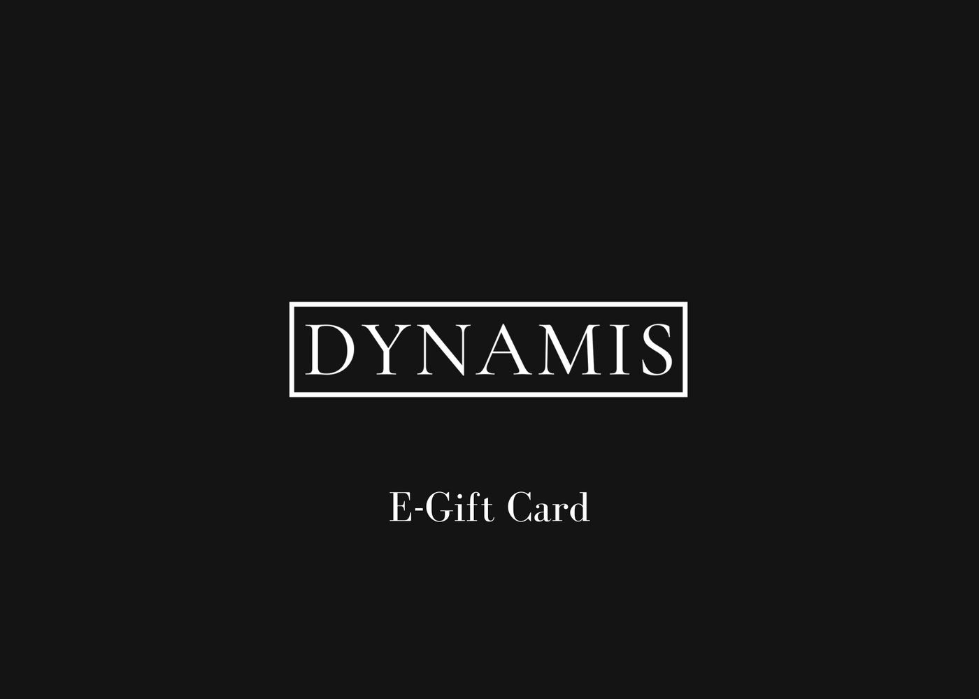 Dynamis Jewelry E-Gift Card