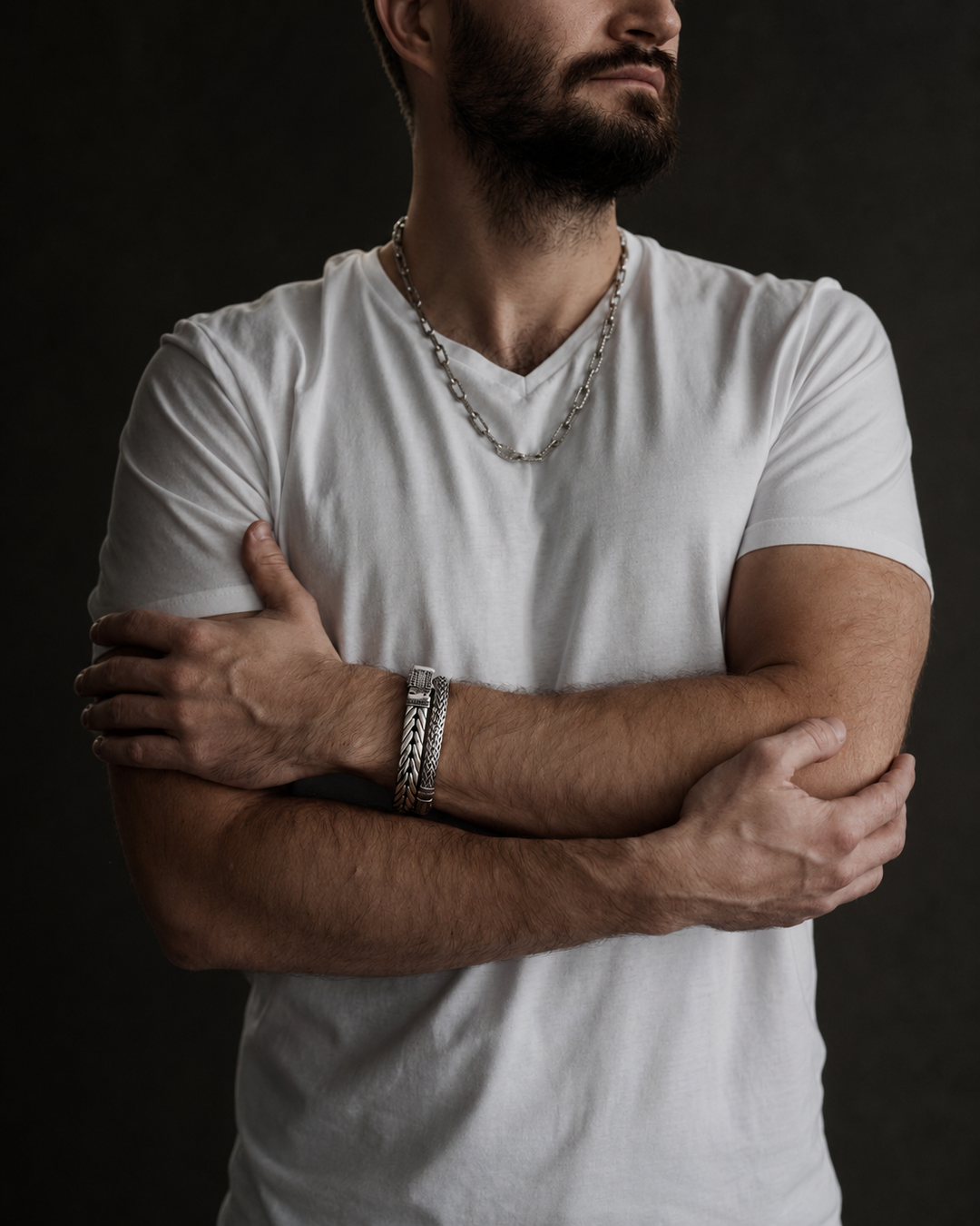 Heracles Silver Chain – Dynamis Jewelry