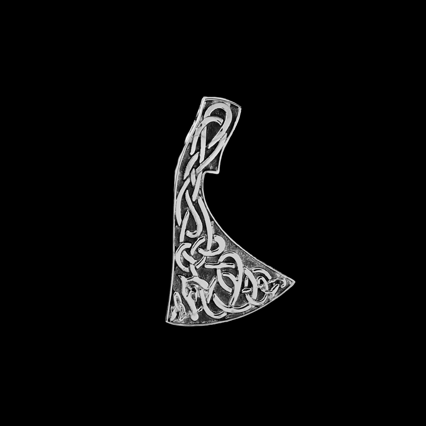 Silver Viking Axe Pendant