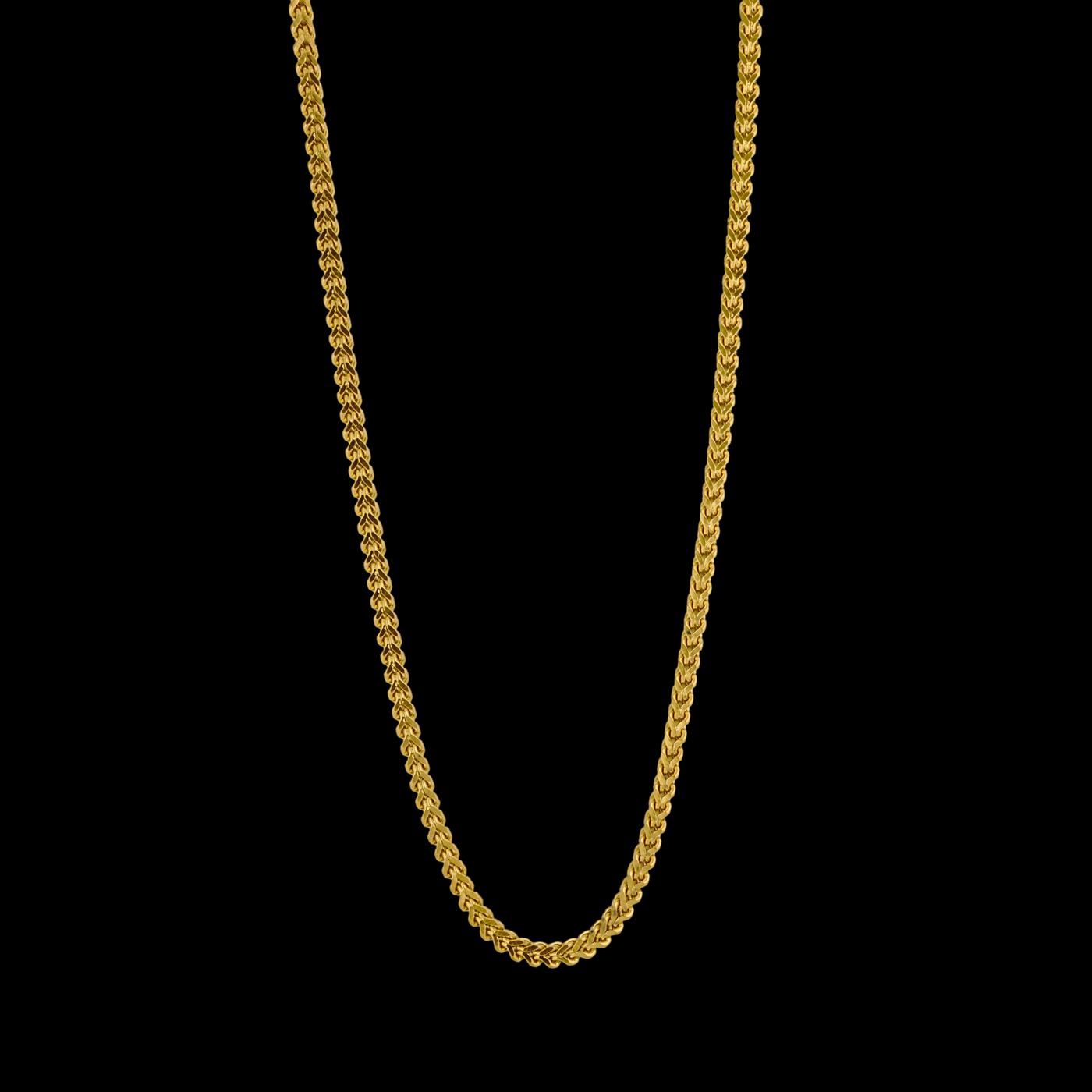 Franco necklace 3 mm (Gold)