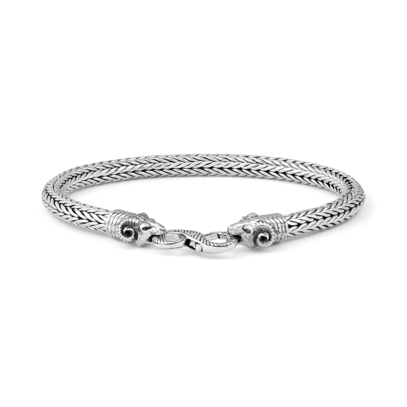 Ram Silver Bracelet