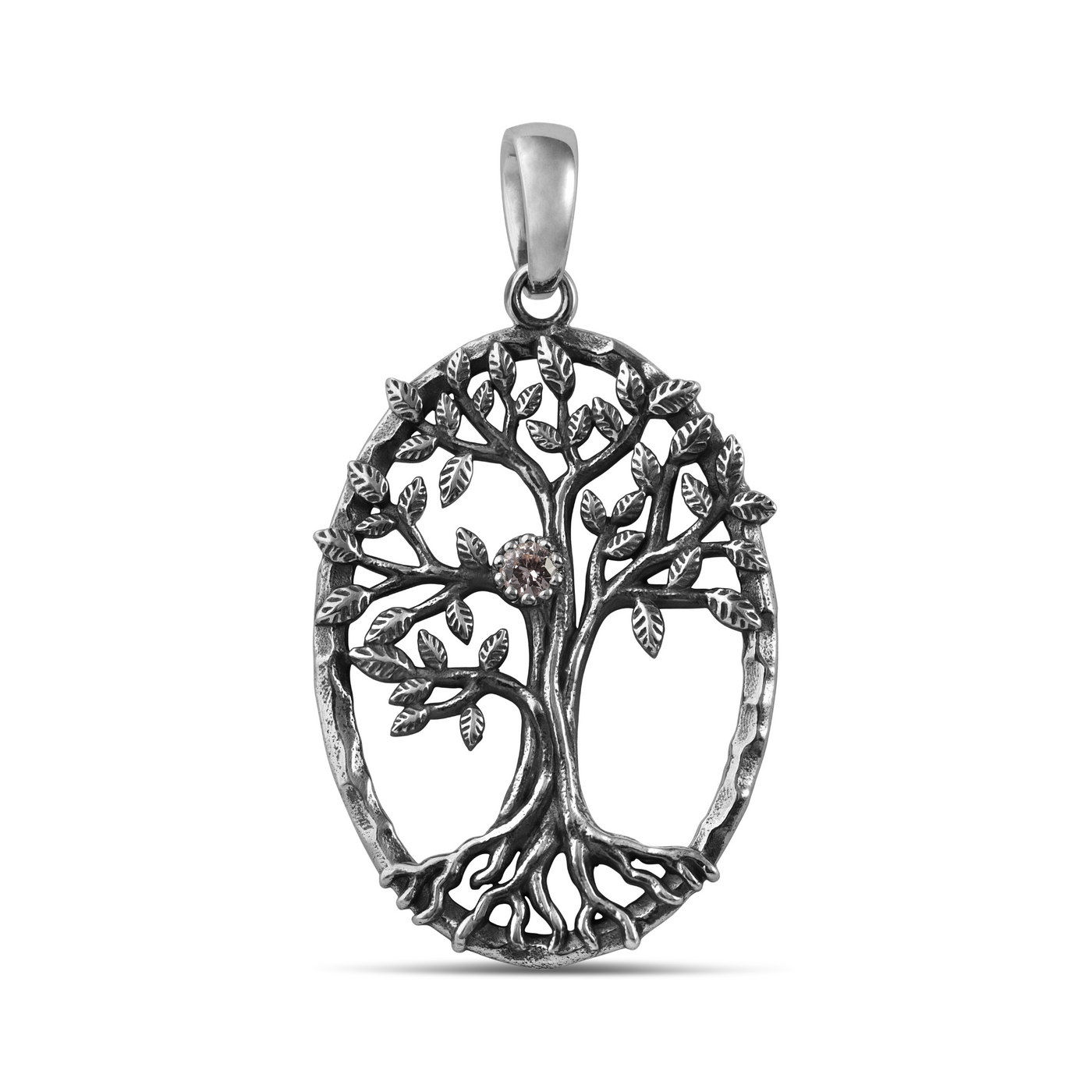 Sapphire Tree of Life Pendant