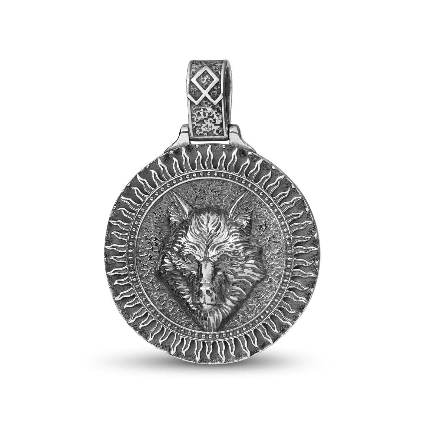 Alpha Silver Pendant