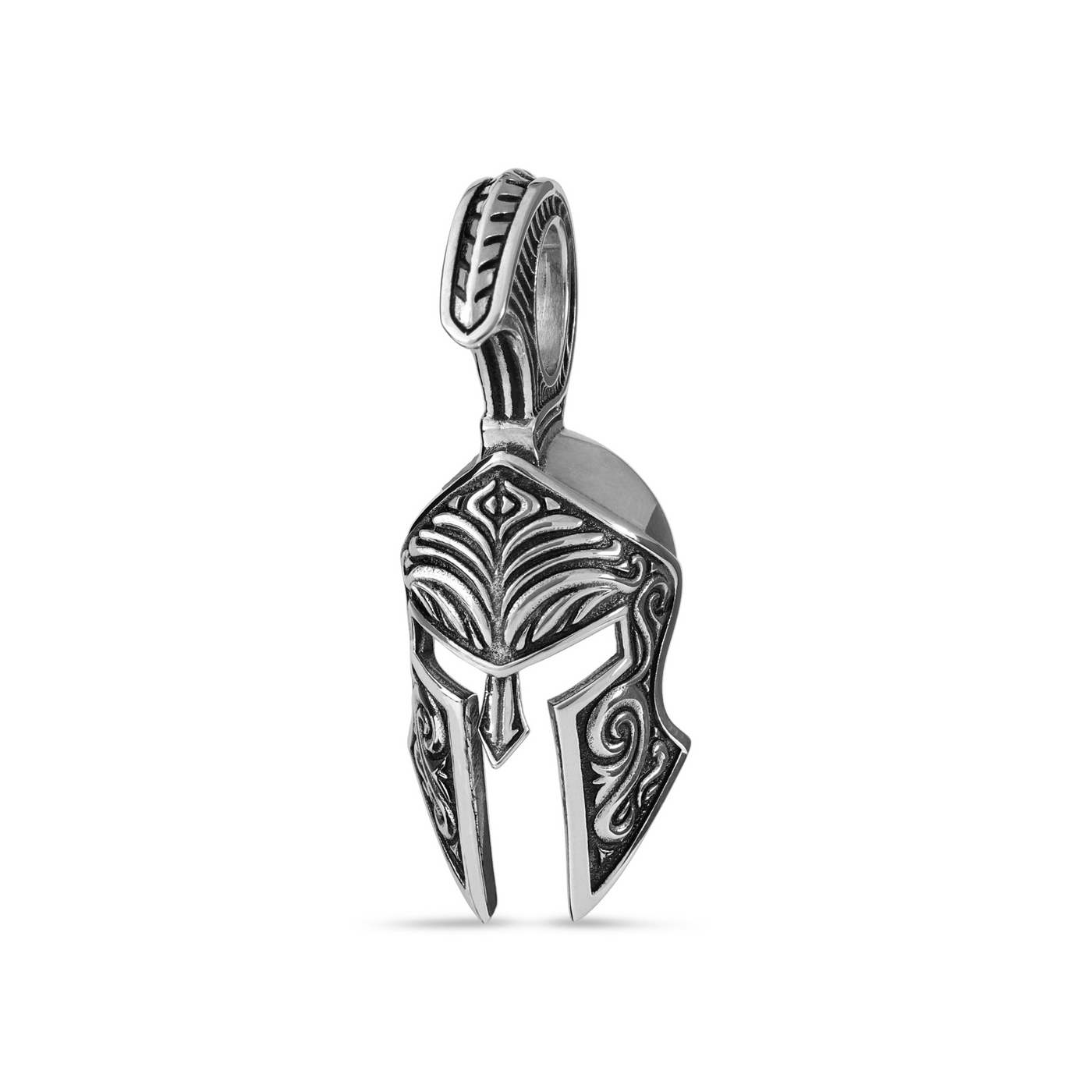 Spartan Silver Pendant