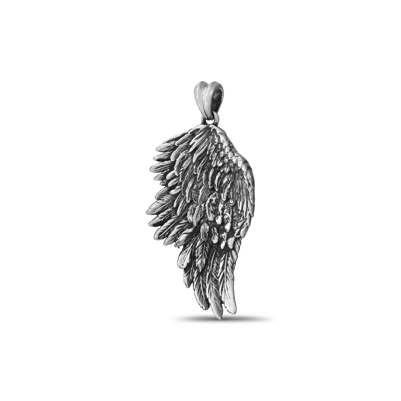 Silver Angel Wing Pendant M