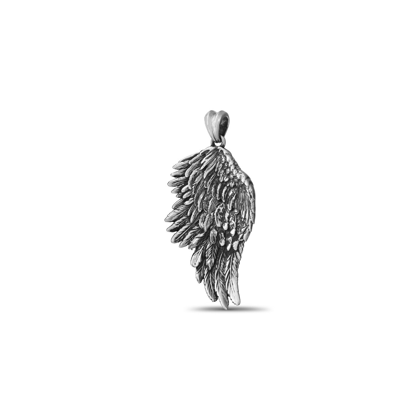 Silver Angel Wing Pendant S