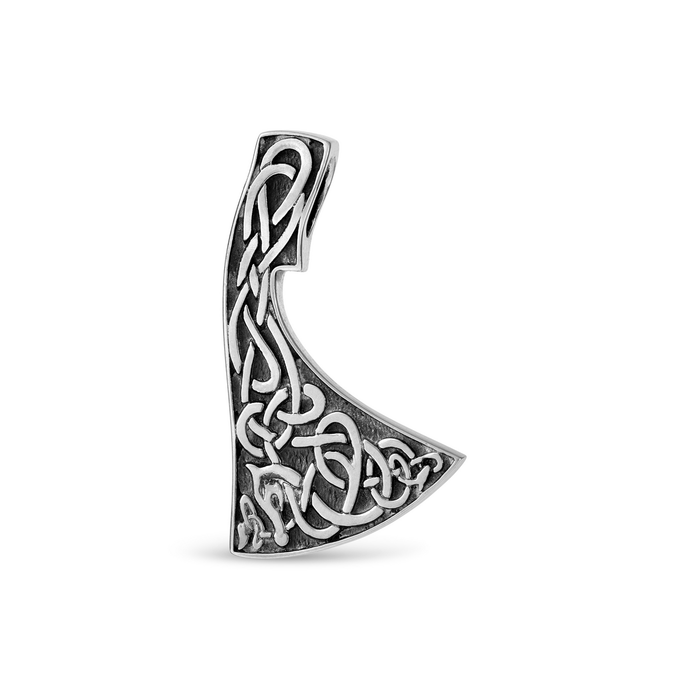 Silver Viking Axe Pendant