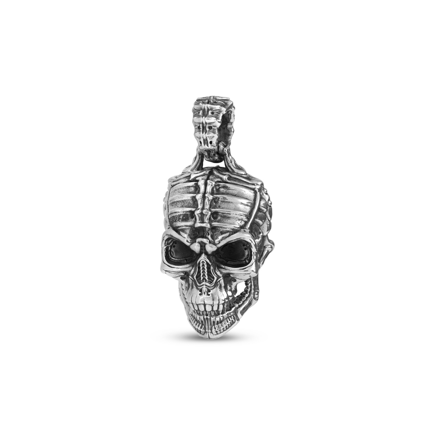 Colgante Calavera Plata