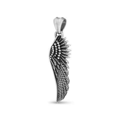 Silver Angel Wing Pendant