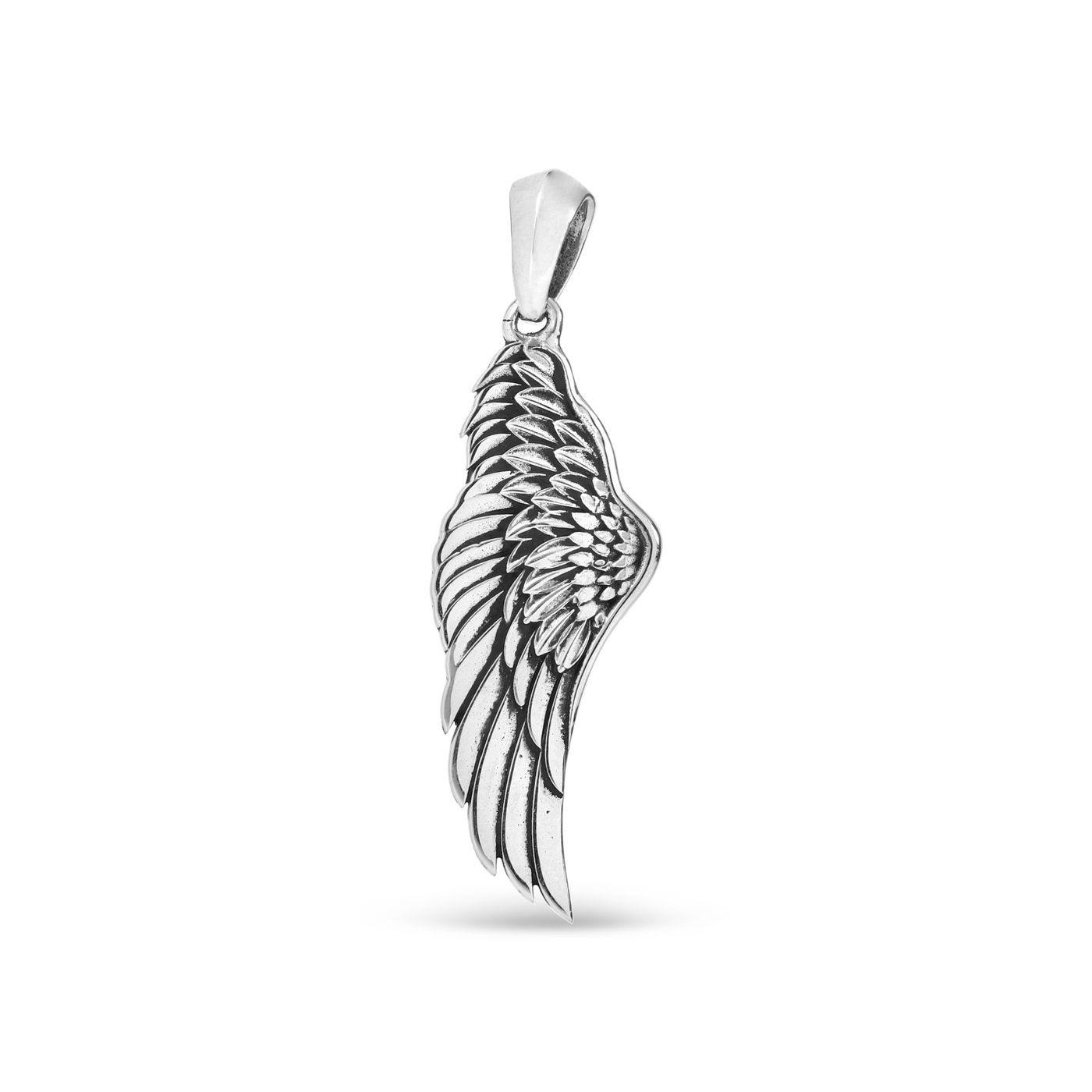 Silver Angel Wing Pendant