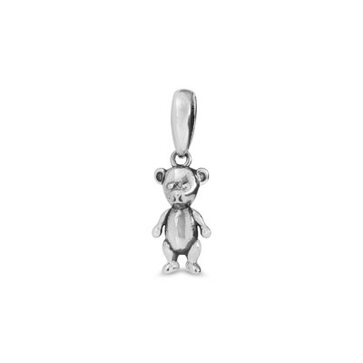 Tiny Bear Silver Pendant