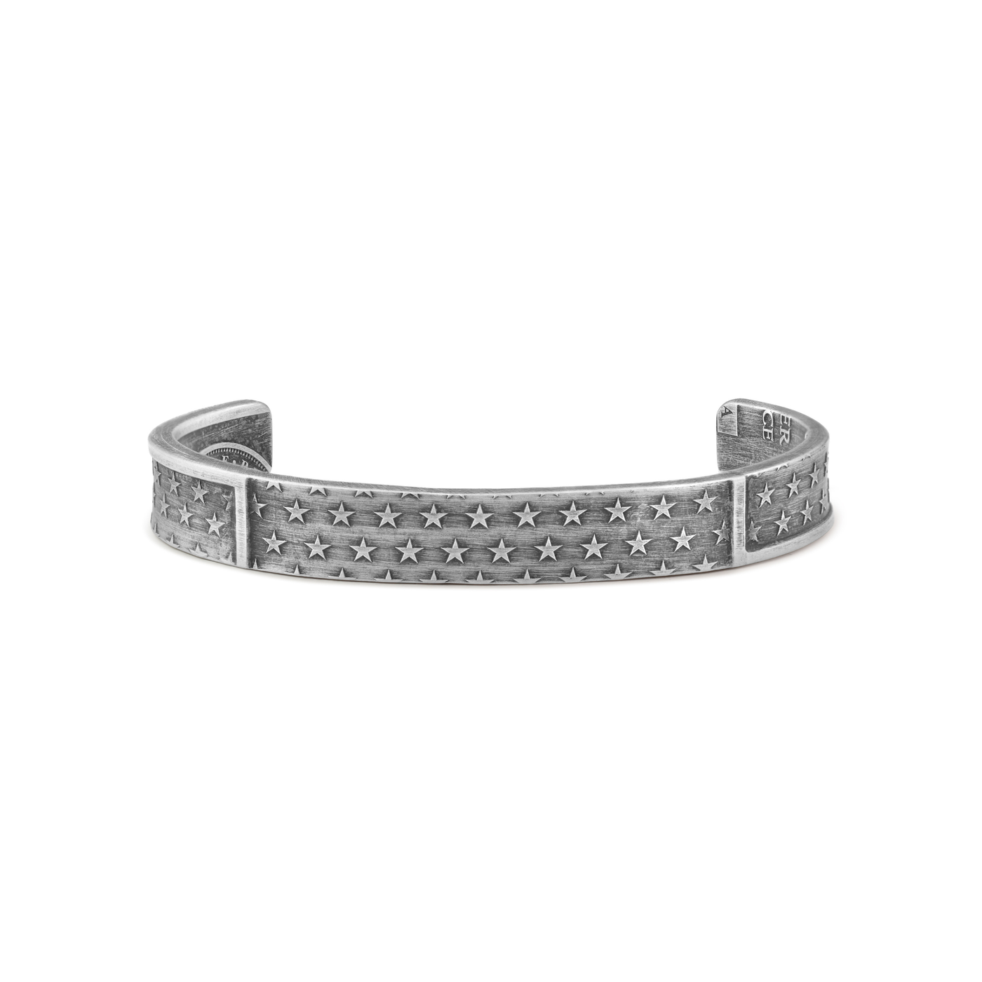 Stars of Freedom Cuff Bracelet / 999 Fine Silver