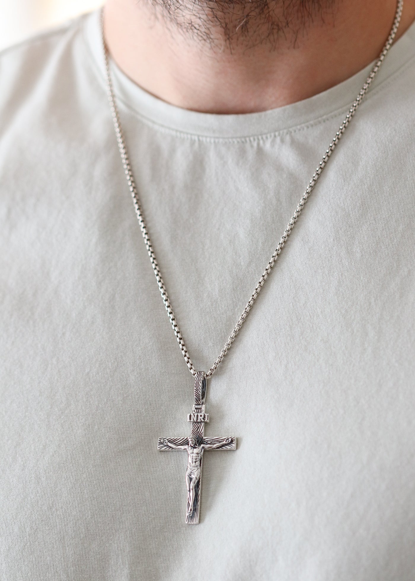 Catholic Silver Cross
