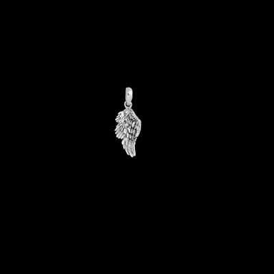 Silver Angel Wing Pendant S