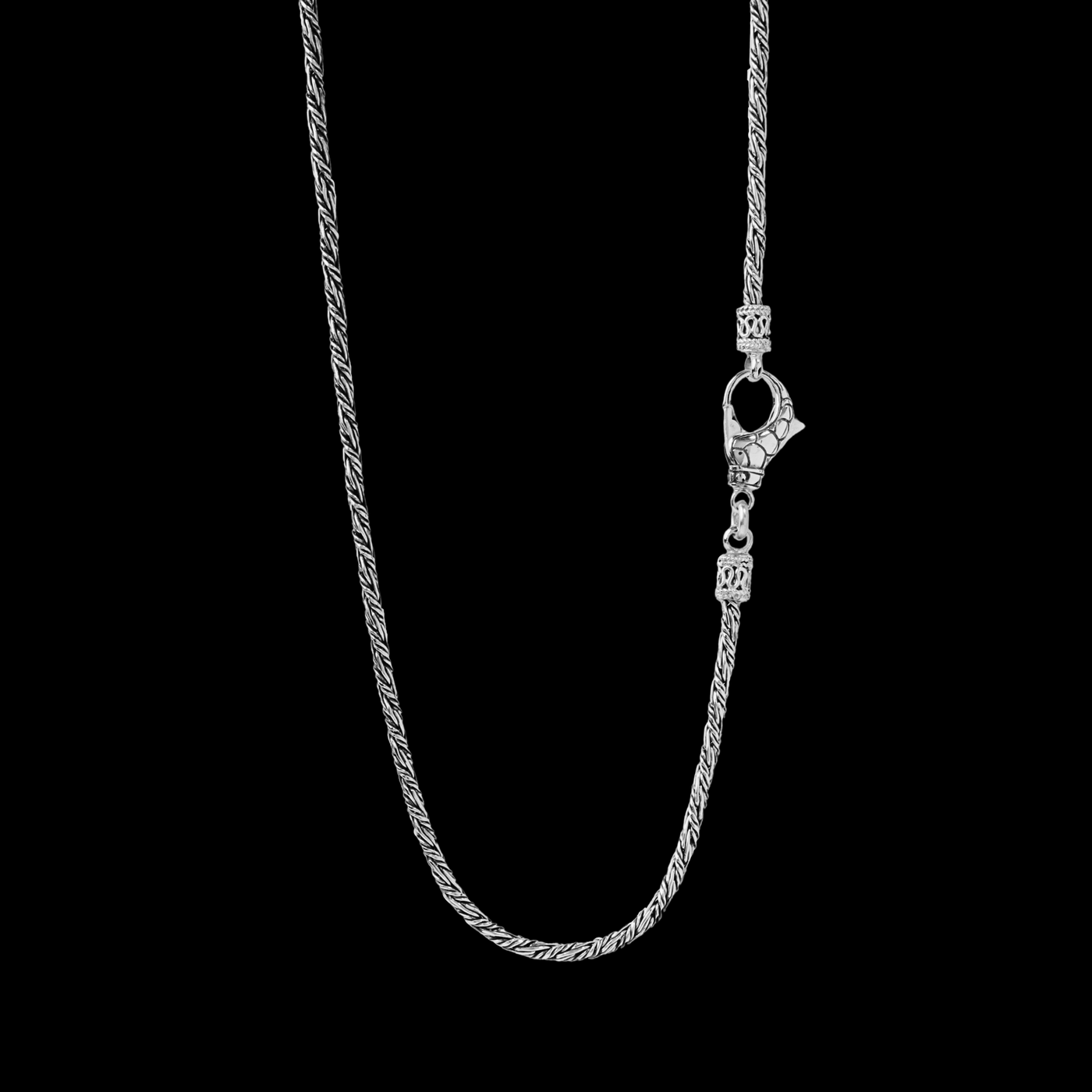 Bali Silver Necklace (2.5 mm)