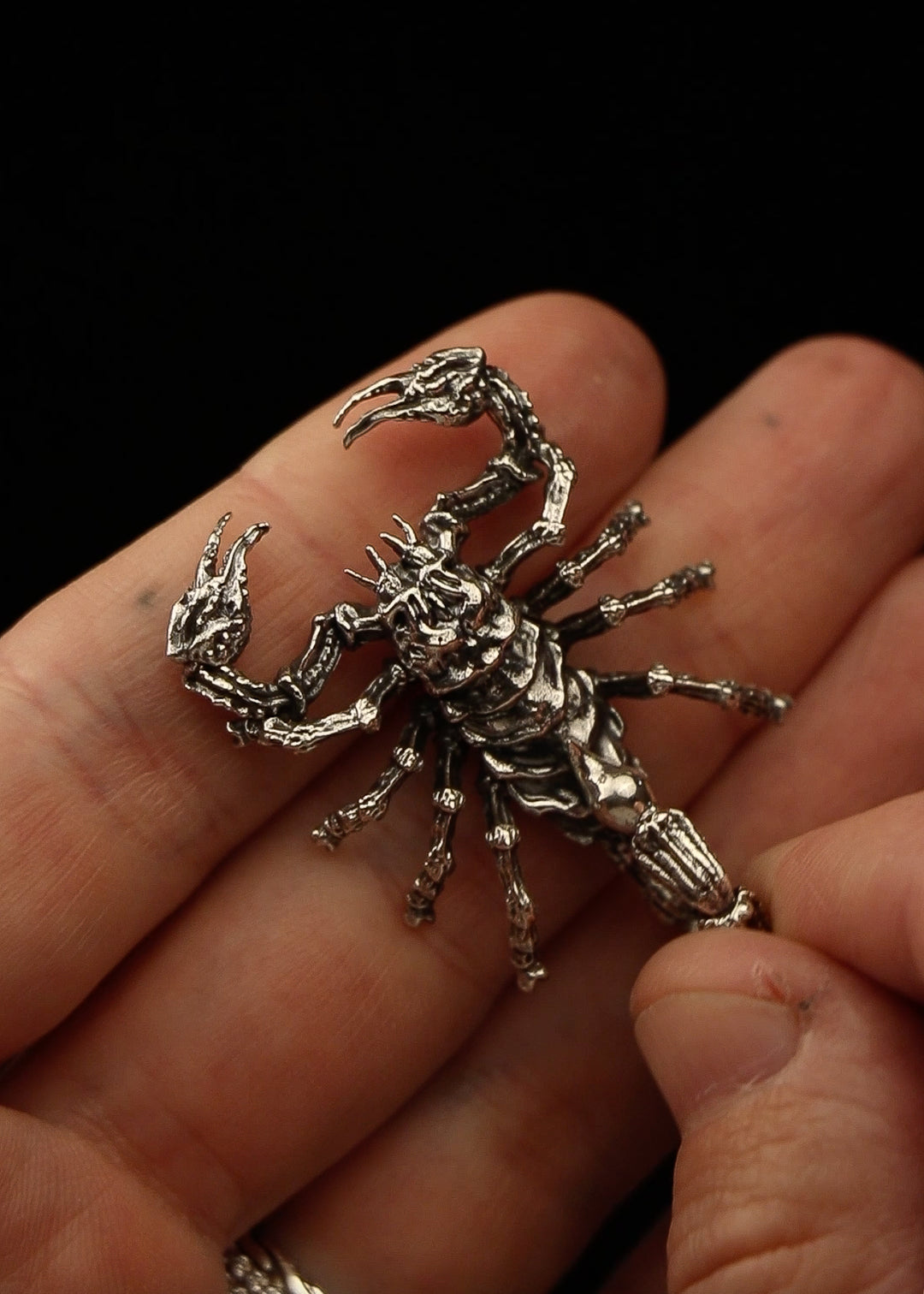 Scorpion Silver Pendant – Dynamis Jewelry