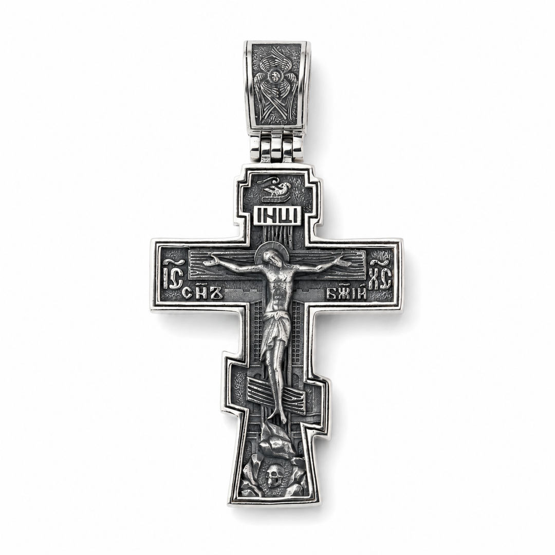 Silver cross 069 – Dynamis Jewelry