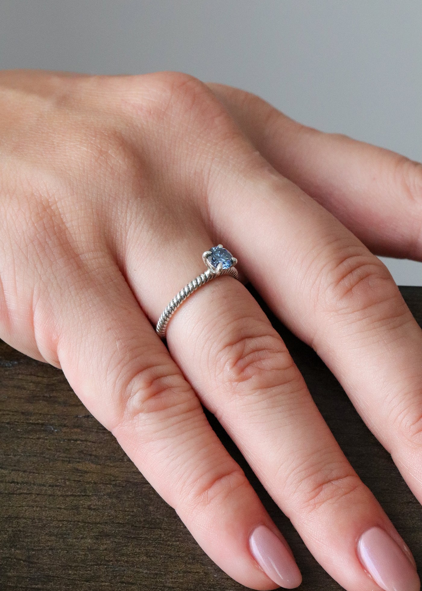 Moissanite Ring