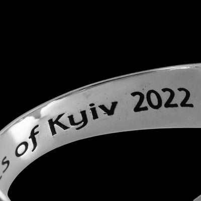 Ghost of Kyiv Silver Ring