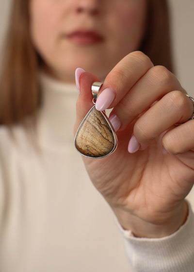 Jasper pendant