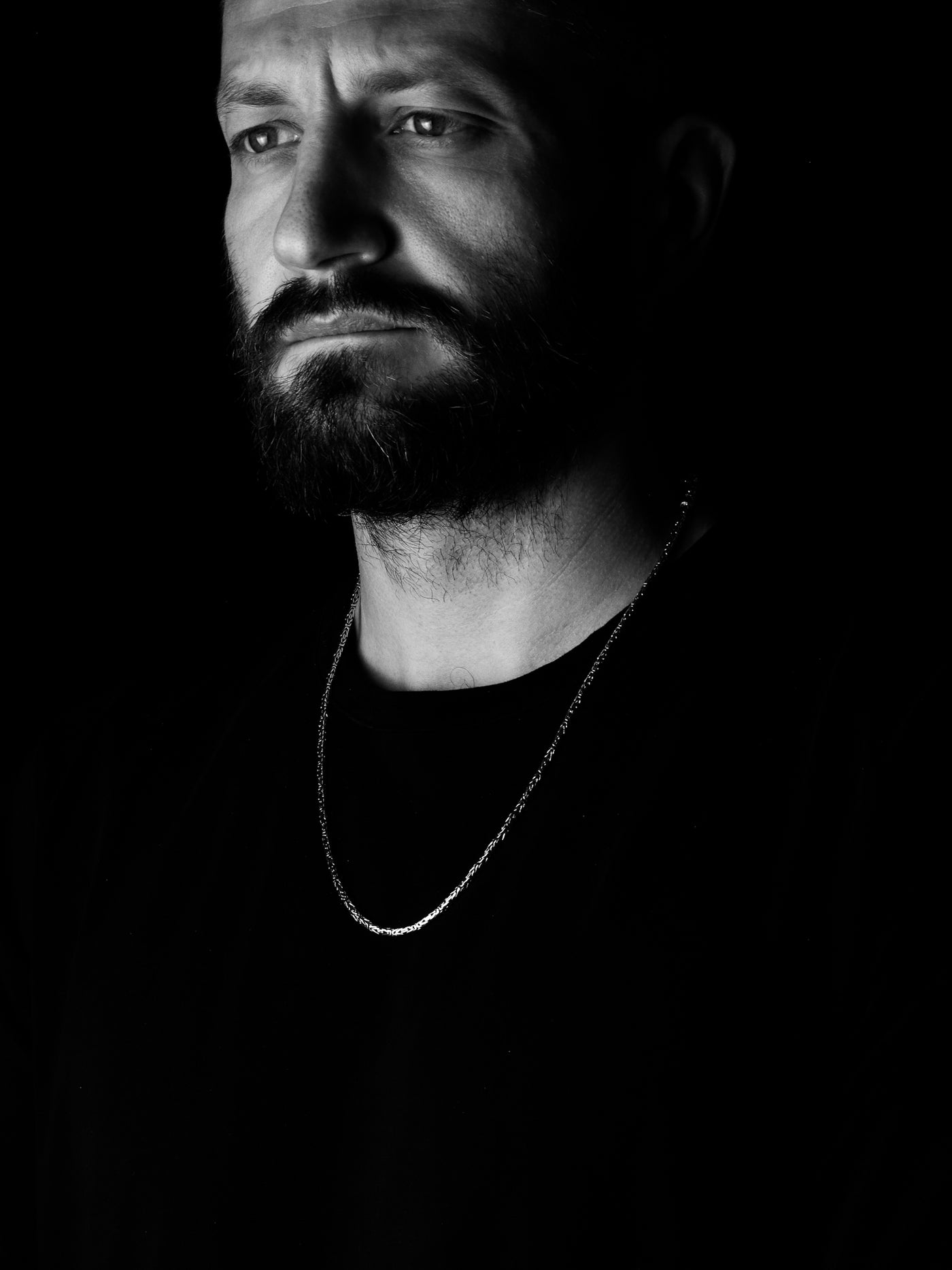 拜占庭银项链（2.5 毫米）