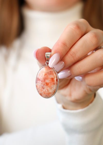 Sunstone pendant