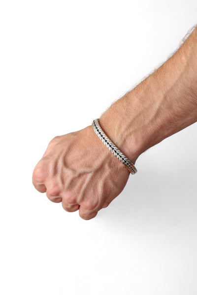 PULSERA COLA DE ZORO DE PLATA