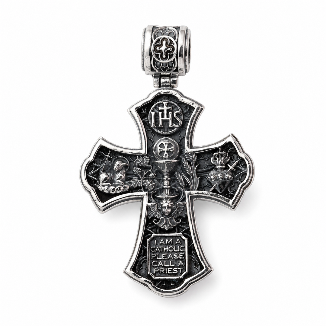 在线销售银色东正教十字架|动力珠宝– 页面2 – Dynamis Jewelry