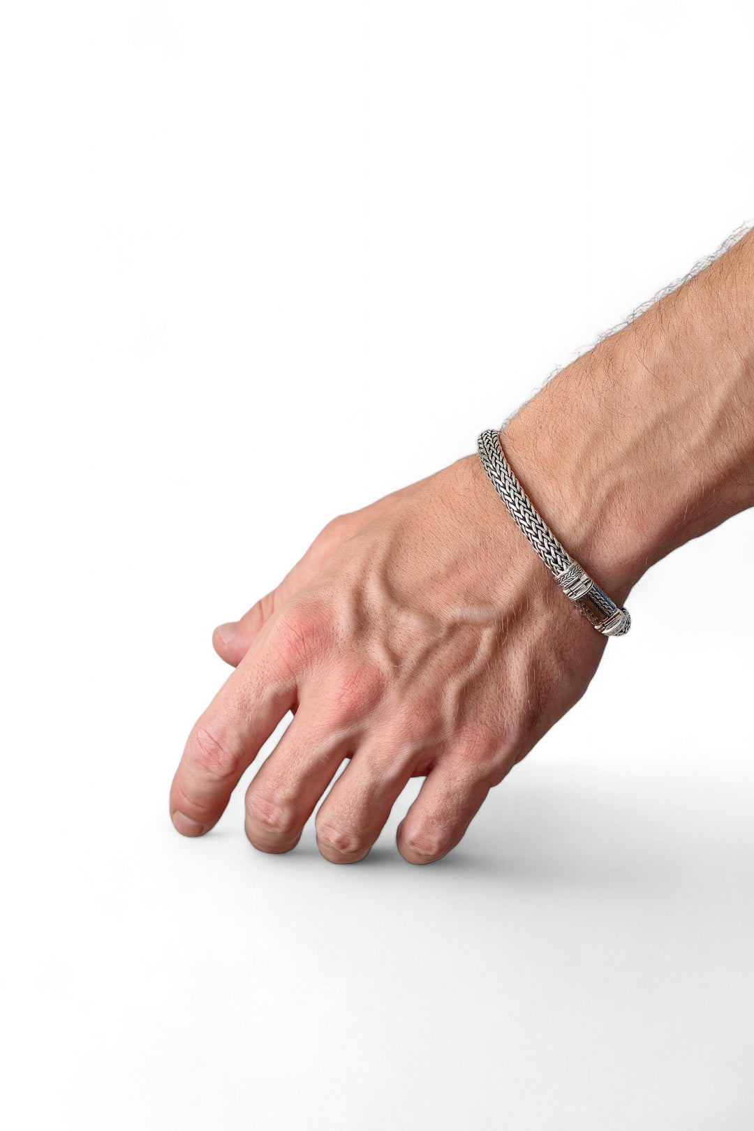 The Arc - Foxtail Silver 2.0 Bracelet – Dynamis Jewelry