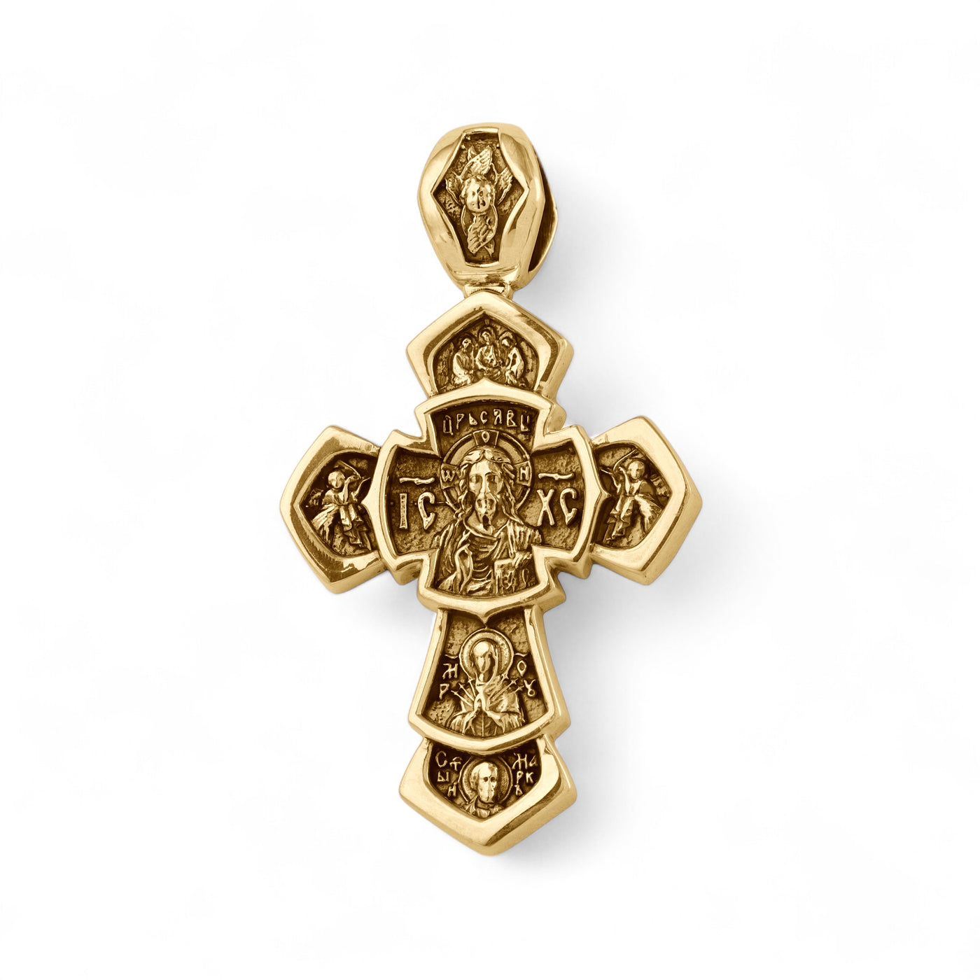 14k Yellow Gold Cross