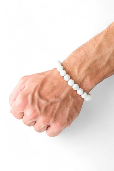 Howlite bracelet