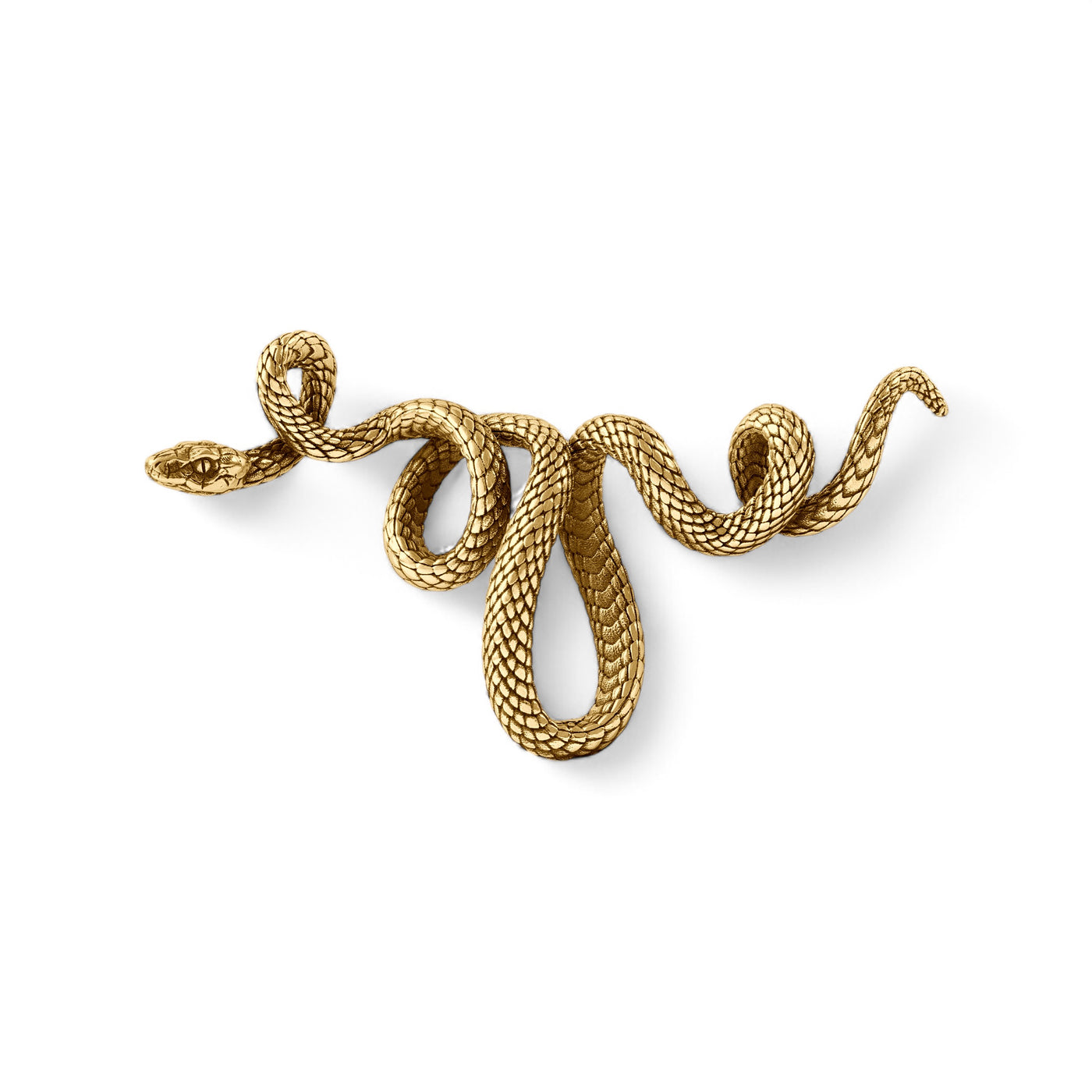 Colgante Serpiente de ORO AMARILLO 14K