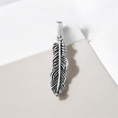 Feather pendant