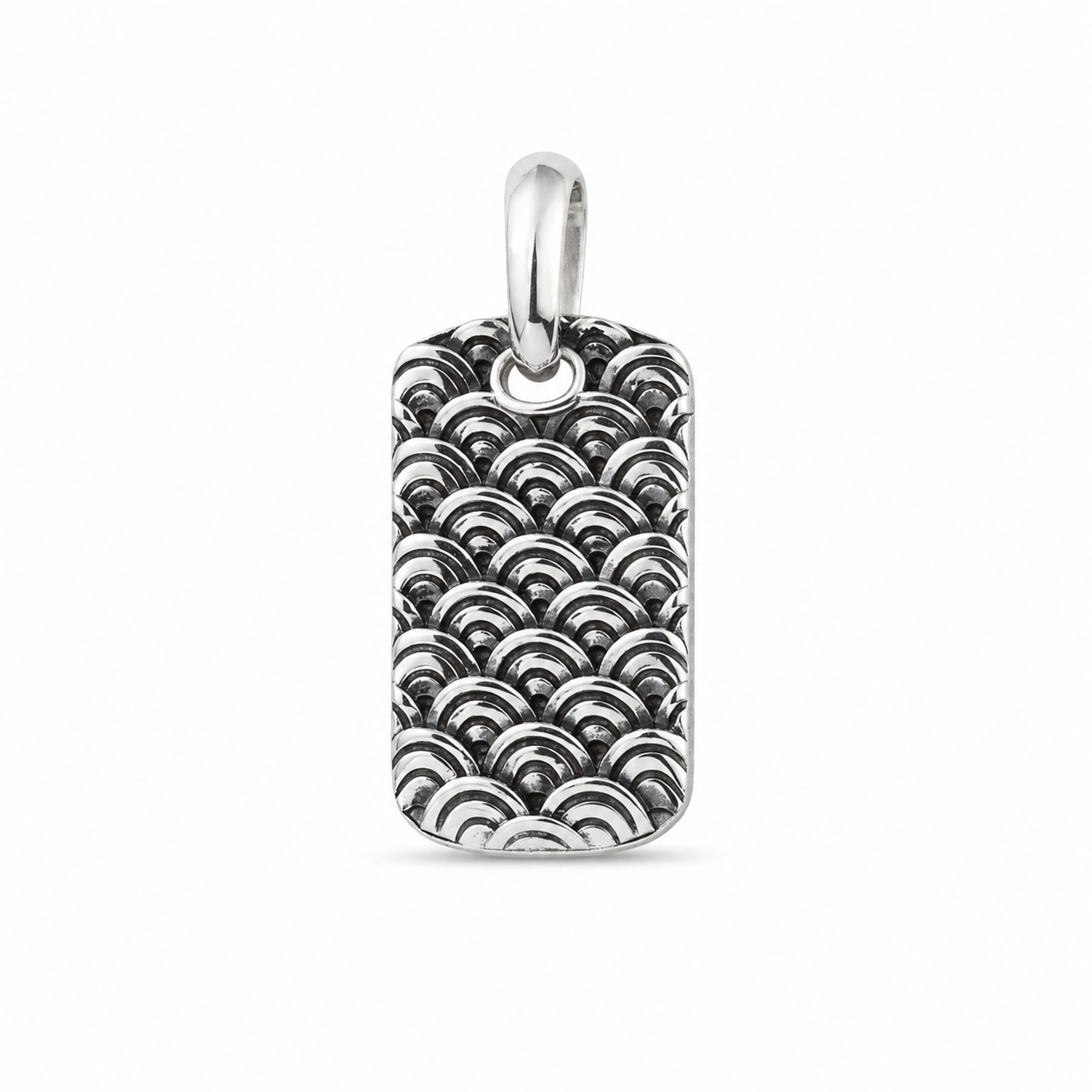The Wave Tag Pendant – Dynamis Jewelry