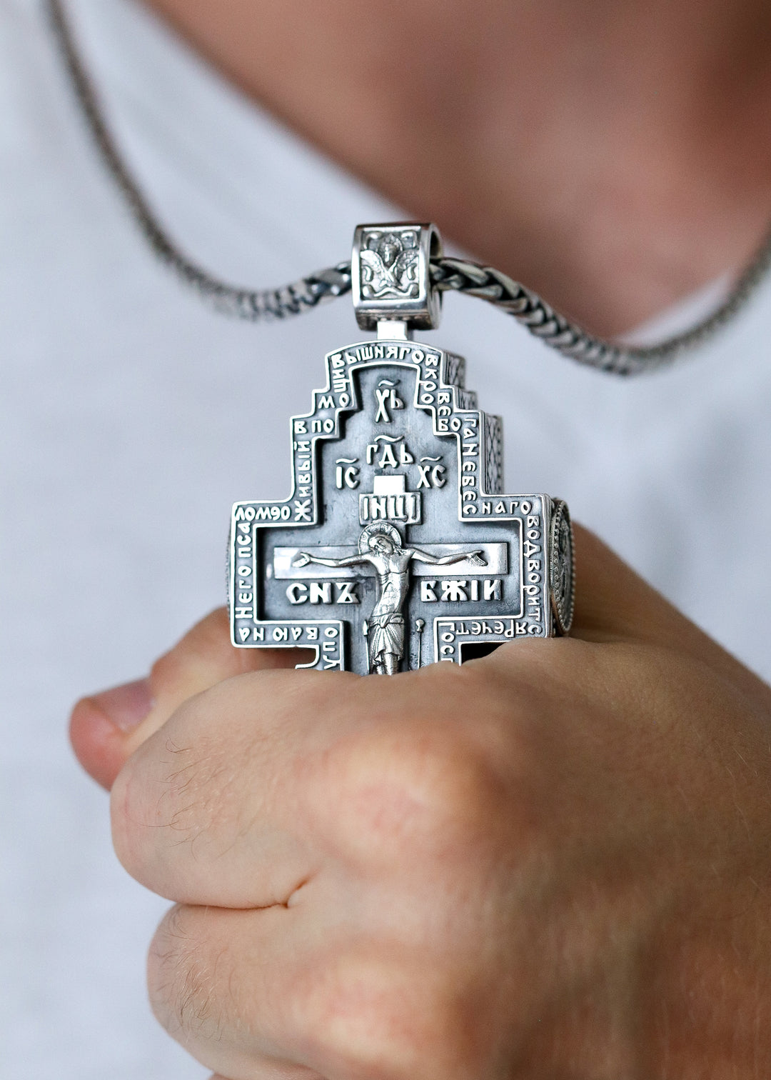 重银十字架– Dynamis Jewelry
