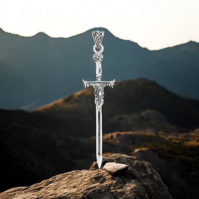 Sword Silver Pendant