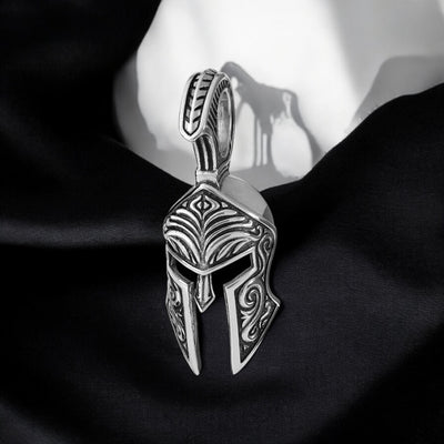 Spartan Silver Pendant