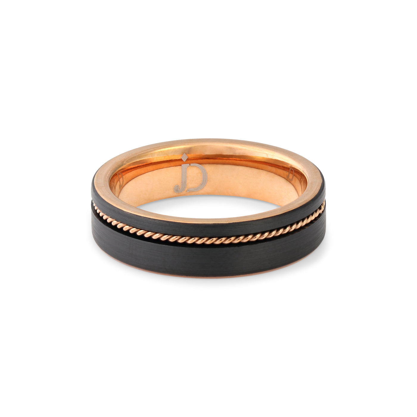 "Helix" Tungsten Ring (6mm)