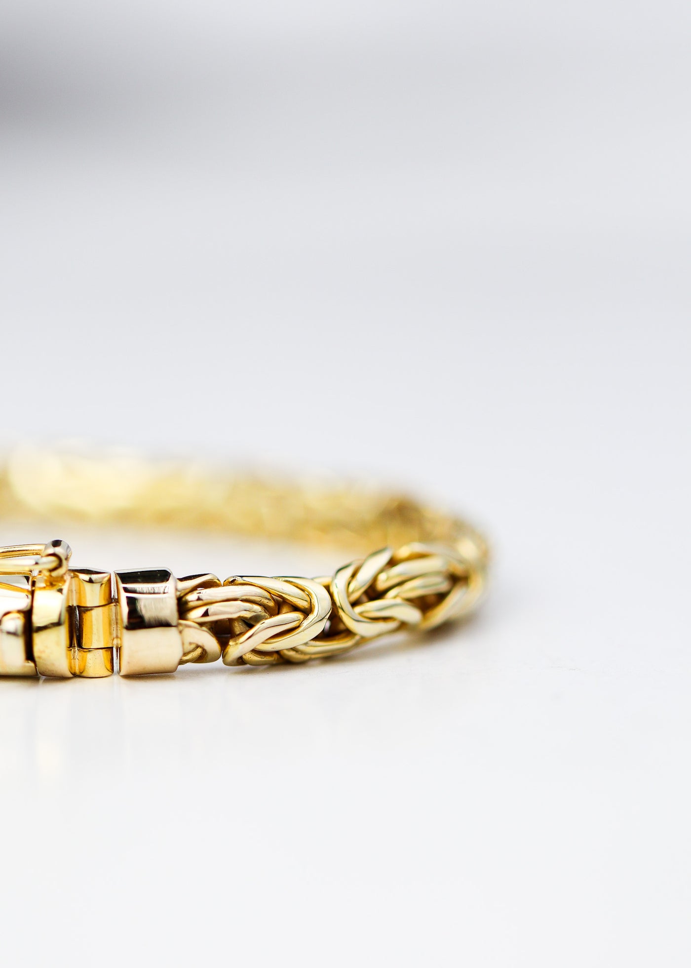 Byzantine 14k gold bracelet