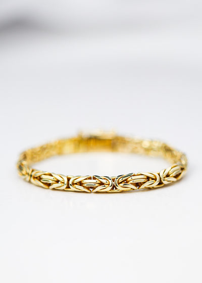 Byzantine 14k gold bracelet