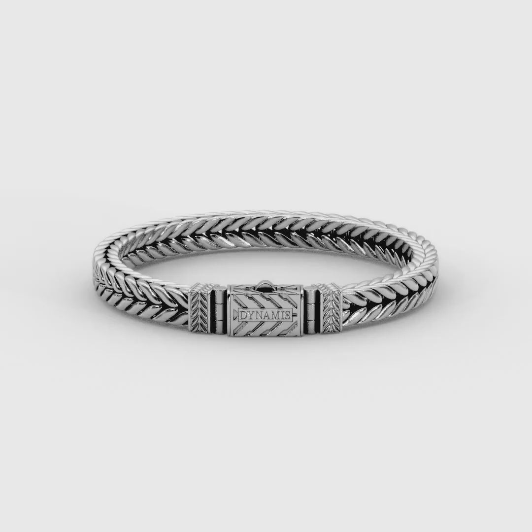 FOXTAIL SILVER BRACELET