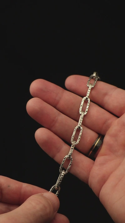 Heracles Silver Bracelet (8 mm)