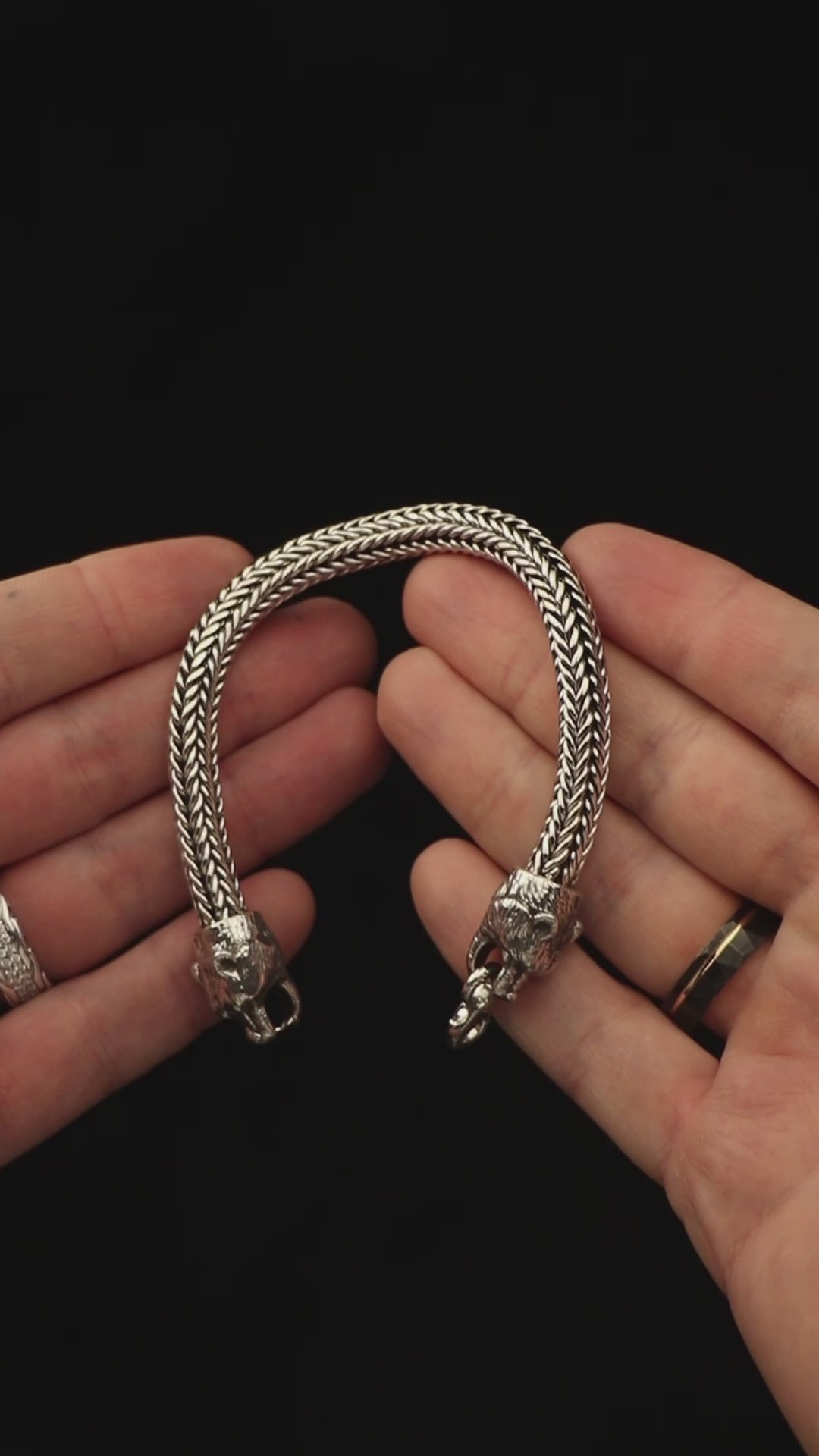 Heavy Bear Silver bracelet