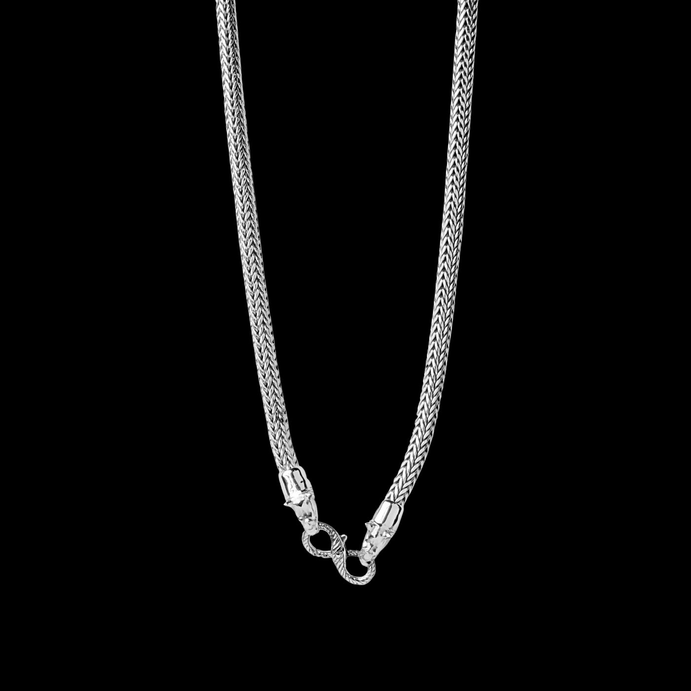 Rhinoceros Silver Necklace