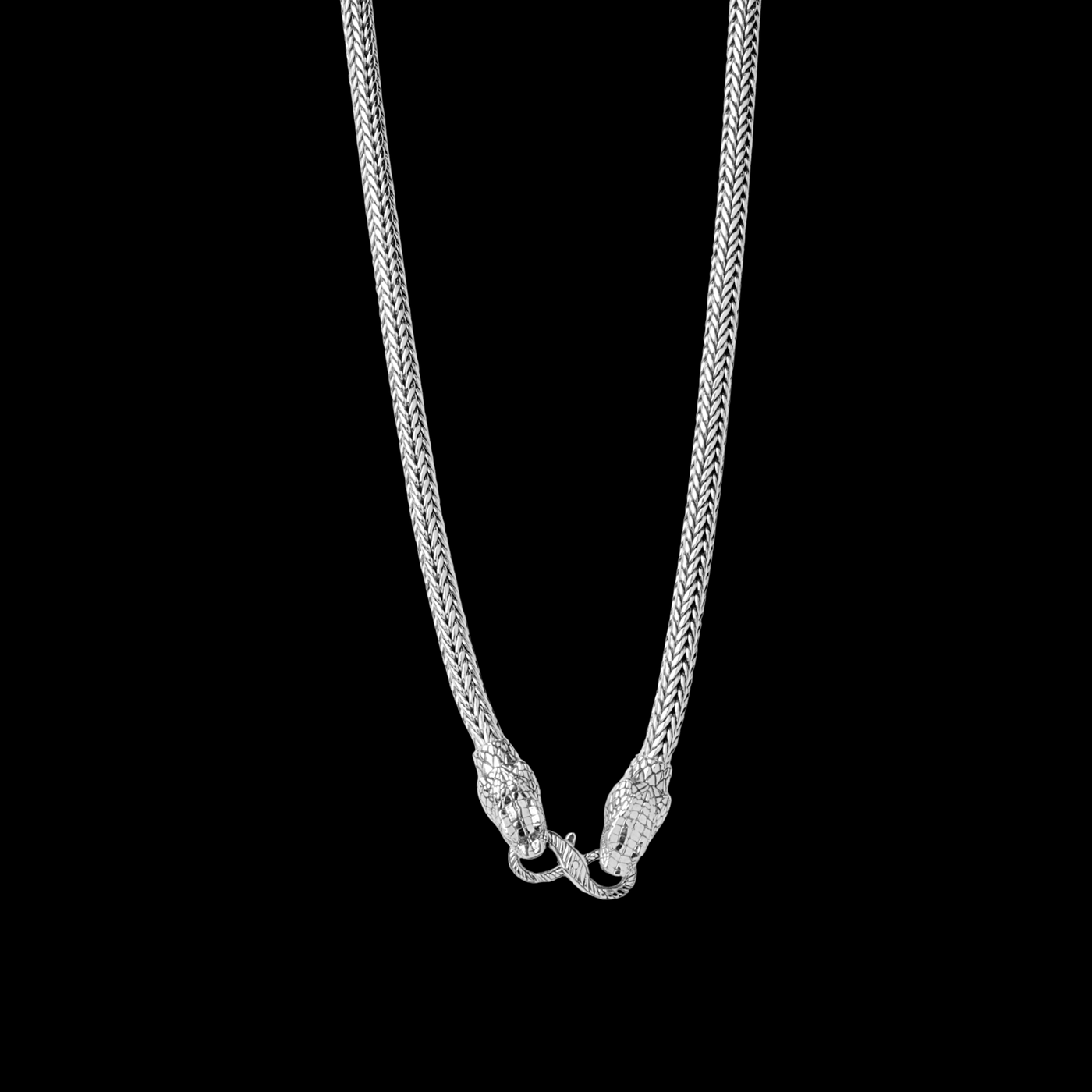 Cobra Silver Necklace