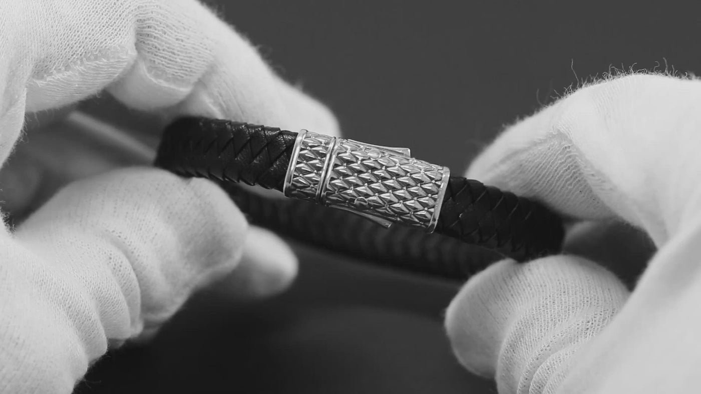 Leather bracelet (10 mm)