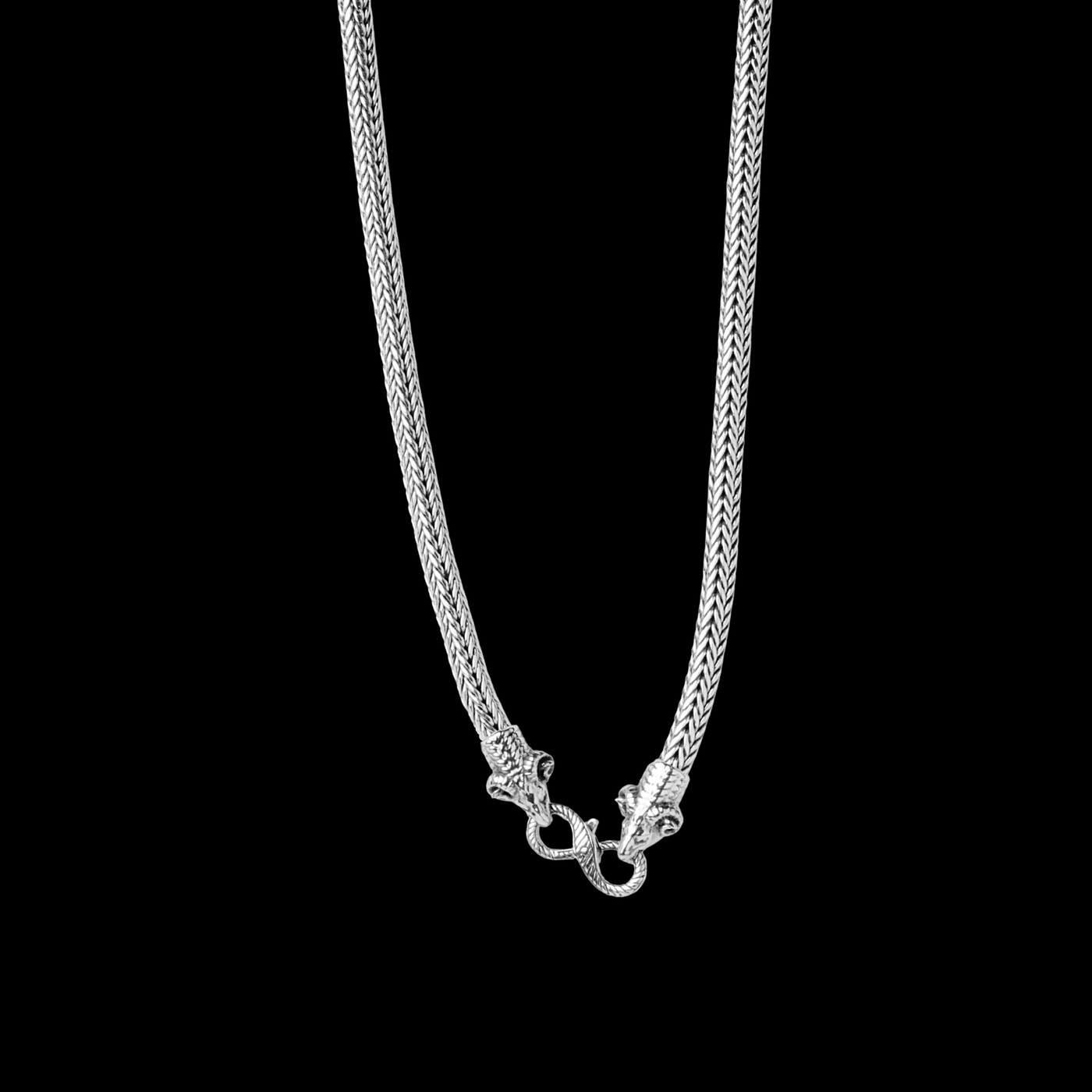 Ram Silver Necklace