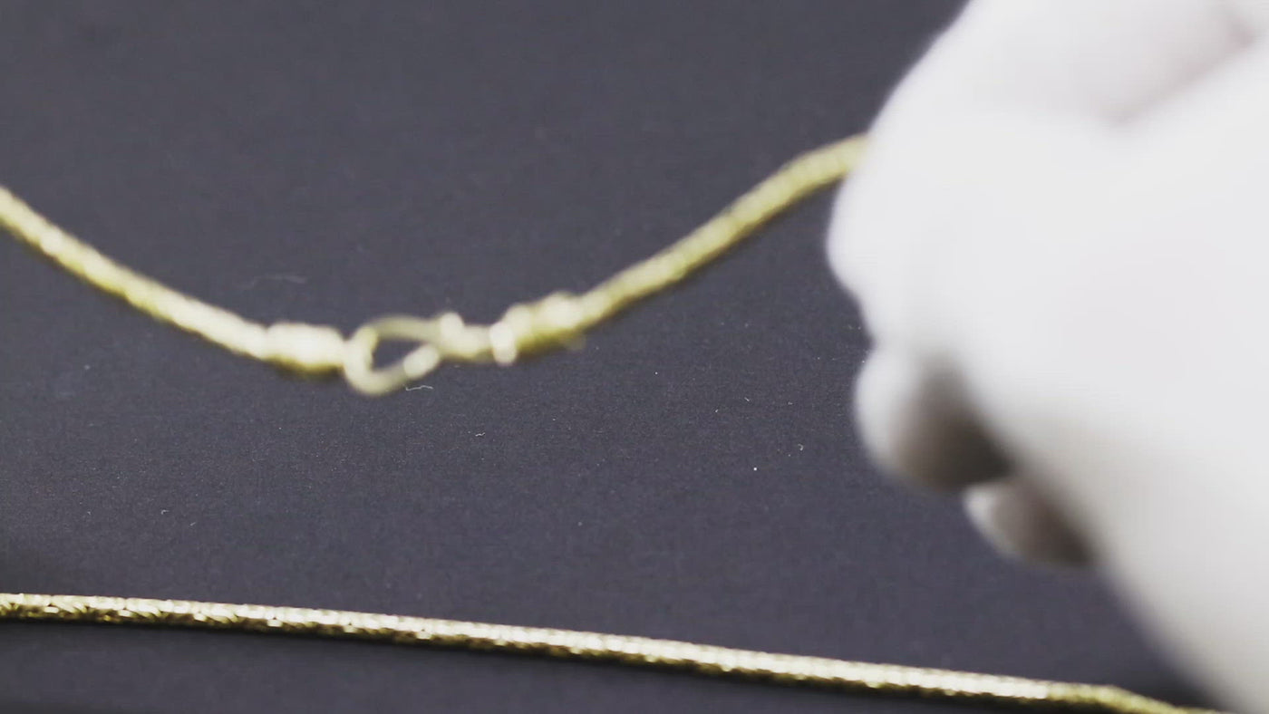 Byzantine 18k Yellow Gold necklace (2.5 mm)