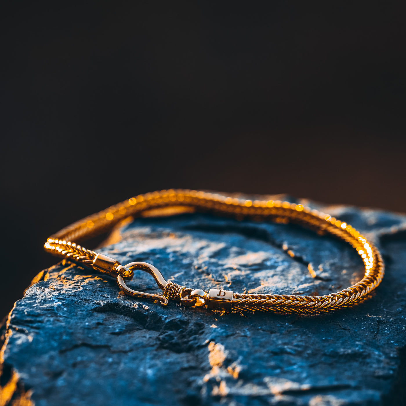 Foxtail 18k Yellow Gold Bracelet (3 mm)